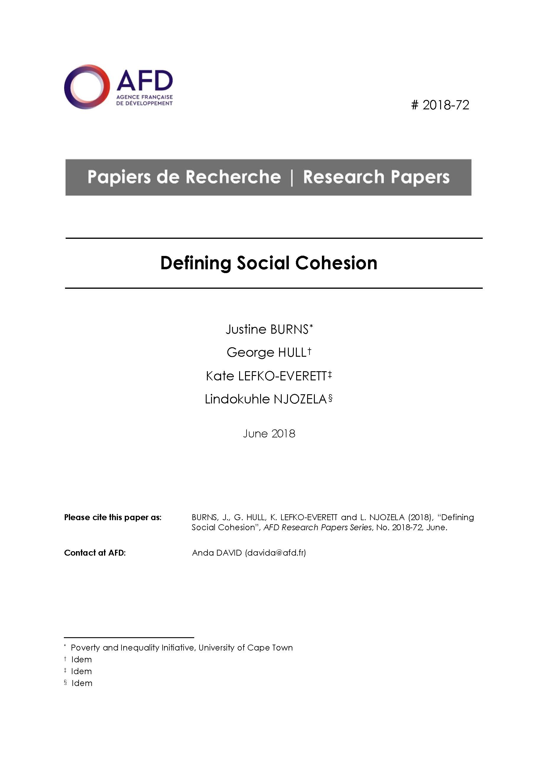 Defining Social Cohesion-Burns-Hull-Lefko-Everett-Njozela-couv