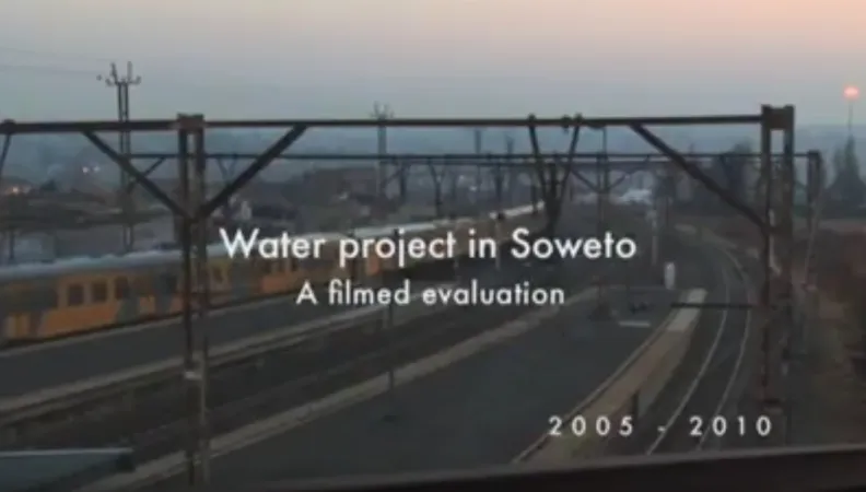 Projet eau à Soweto 
